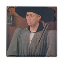 Portrait of Jean Lefevre de Saint-Remy Refrigerator Magnet