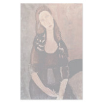 Portrait Of Jeanne Hébuterne By Modigliani Amedeo Stationery Design