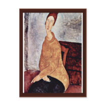 Portrait Of Jeanne Hébuterne In The Yellow Sweater Post Cards