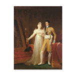 Portrait of Jerome Bonaparte  and his wife Postcard