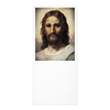 Portrait of Jesus Christ Custom Rack Card