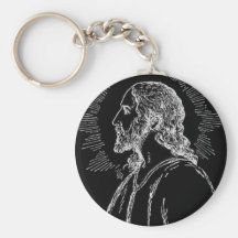 Portrait of Jesus Key Chain