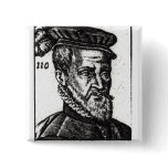 Portrait of Joachim du Bellay Pinback Buttons