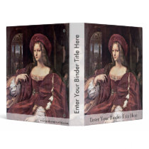 Portrait Of Joanna Of Aragon By Raffael Vinyl Binders