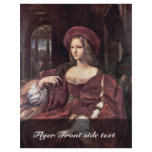 Portrait Of Joanna Of Aragon By Raffael flyers