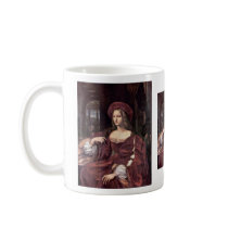 Portrait Of Joanna Of Aragon By Raffael Mug