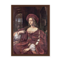 Portrait Of Joanna Of Aragon By Raffael Post Cards