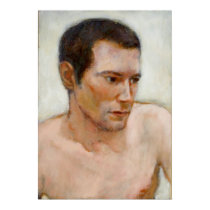 Portrait of Joel posters