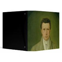 Portrait of Johann Friedrich Nikolaus Oldach Vinyl Binders