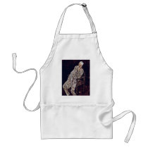 Portrait Of Johann Harms By Schiele Egon Apron