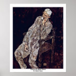 Portrait Of Johann Harms By Schiele Egon Poster