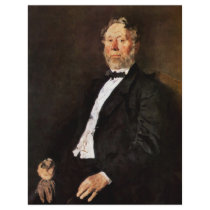 Portrait Of Johann Heinrich Pallenberg By Leibl Flyer