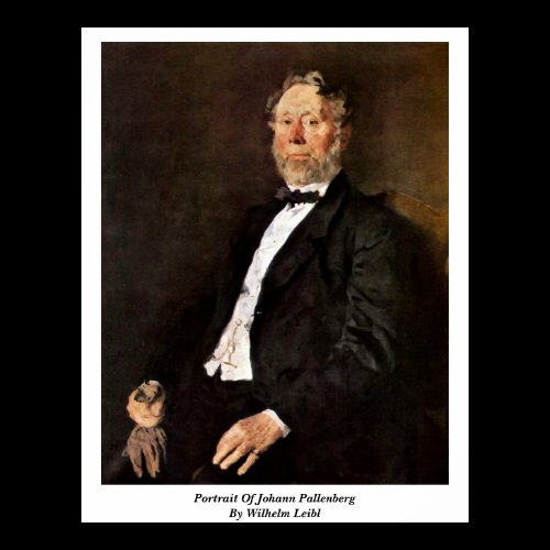 Portrait Of Johann Pallenberg By Wilhelm Leibl Posters