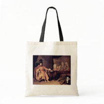 Portrait Of Johann Rudolf Freiherr Von Schmid Schw Canvas Bags