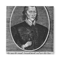 Portrait of John Donne Refrigerator Magnet