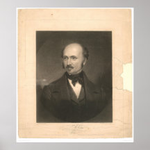 Portrait of John Sutter (1679A) - Unrestored Print