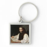 Portrait of Jose de Siguenza, prior and librarian Keychain