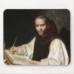 Portrait of Jose de Siguenza, prior and librarian Mousepads
