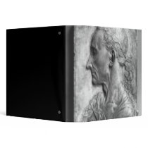 Portrait of Julius Caesar 3 Ring Binder