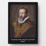 Portrait of Justus Lipsius Paul Peter Rubens Display Plaque