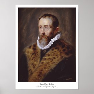 Portrait of Justus Lipsius Paul Peter Rubens Posters