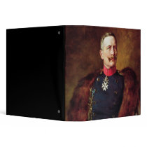 Portrait of Kaiser Wilhelm II Binders