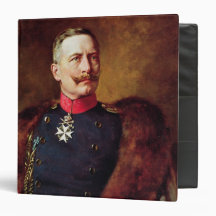 Portrait of Kaiser Wilhelm II Binders