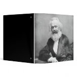 Portrait of Karl Marx binders