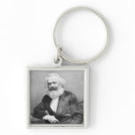 Portrait of Karl Marx keychains