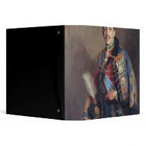 Portrait of King Alfonso XIII of Spain , 1927 3 Ring Binder