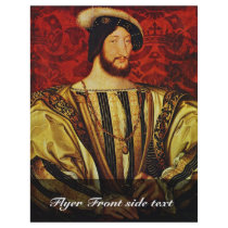 Portrait Of King Francis I Of France,  By Clouet J Personalized Flyer