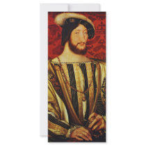 Portrait Of King Francis I Of France,  By Clouet J Rack Cards