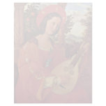 Portrait Of Klara Bianka Von Quandt With Lute By J Personalized Letterhead