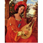 Portrait Of Klara Bianka Von Quandt With Lute By J Photo Cutouts