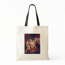 Portrait Of Lady Cockburn And Her Three Eldest Son Tote Bag