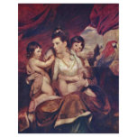 Portrait Of Lady Cockburn And Her Three Eldest Son flyers