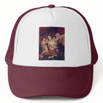 Portrait Of Lady Cockburn And Her Three Eldest Son Trucker Hat