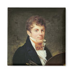 Portrait of Lancelot Theodore Turpin de Crisse Fridge Magnet