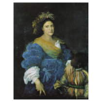 Portrait Of Laura De'Dianti By Tiziano Vecellio Full Color Flyer