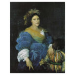 Portrait Of Laura De'Dianti By Tiziano Vecellio Full Color Flyer