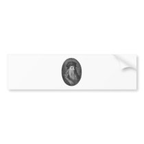 Portrait of Leonardo da vinci Bumper Sticker