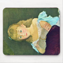 Portrait Of Lina Câmpineanu By Manet Edouard Mousepad