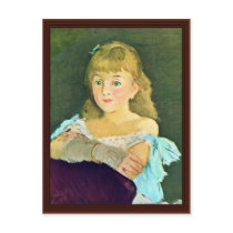 Portrait Of Lina Câmpineanu By Manet Edouard Postcards