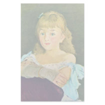 Portrait Of Lina Câmpineanu By Manet Edouard Stationery Paper