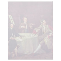 Portrait Of Lord George Graham In His Cabin Personalized Letterhead