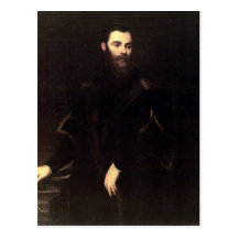 Portrait of Lorenzo Soranzo by Tintoretto Postcards