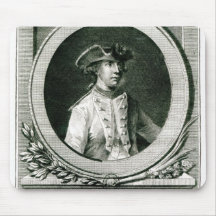 Portrait of Louis, chevalier d'Assas Mousepads