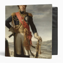 Portrait of Louis Nicolas Davout Vinyl Binder