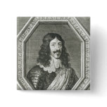 Portrait of Louis XIII  engraving by Jean Morin buttons