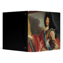 Portrait of Louis XIV 2 3 Ring Binders